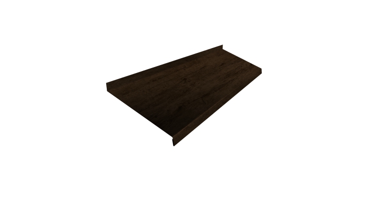 Отлив простой 200 0,45 Print Elite Antique Wood TwinColor (2м)