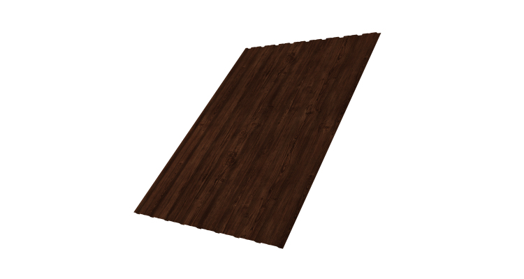 Профнастил С10В 0.45 Print Elite Cherry Wood TwinColor