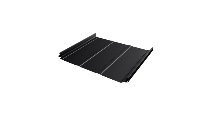Кликфальц Pro Line Grand Line 0,5 Velur X с пленкой на замках RAL 9005 черный