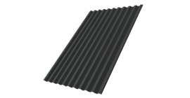 Профнастил С21R 0,5 Satin Matt TX RAL 7016 антрацитово-серый