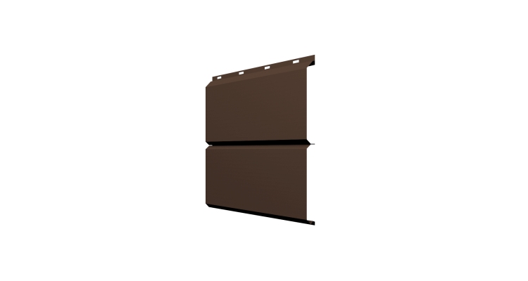 ЭкоБрус 0,345 GL 0.45 Drap TwinColor RAL 8017 шоколад