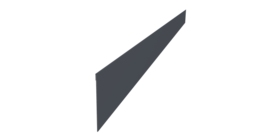 Ламель забора жалюзи Palermo 0,5 Satin RAL 7024 мокрый асфальт